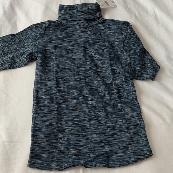 NWT Free People blue space dye tee,L - Picture 2 of 7